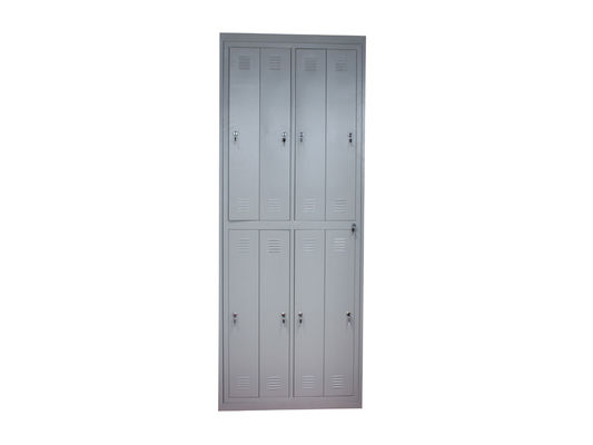 Otto armadi dell'ufficio del metallo dell'armadietto della porta impermeabili per il materiale rigido del personale