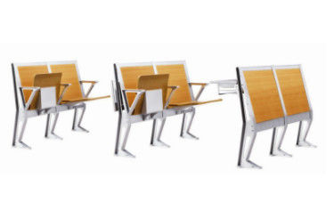 Cuscinetto regolabile impermeabile d'acciaio piegato della gamba del mobilio scolastico dello scrittorio facile da assemblare