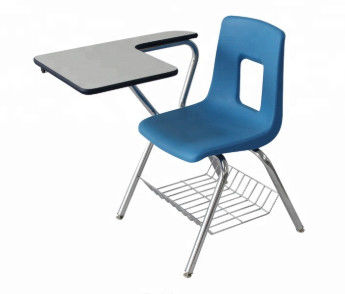 Sedia di scrittorio della High School dei blu navy combinata, anti sedia della Tabella dello studente di corrosione