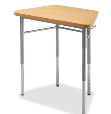 Mobilio scolastico d'acciaio di alta qualità del mobilio scolastico dello scrittorio H750mm di posto unico dell'aula