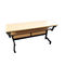 Insieme pieghevole della sedia della Tabella della scuola, Tabella da tavolino di legno dell'aula ed insieme della sedia