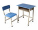 Singola sedia dello studente con la Tabella di scrittura, lo scrittorio dello studente dei bambini e la sedia regolabili