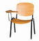 Colore di legno d'acciaio dello scrittorio e della sedia di studio del mobilio scolastico dell'aula dell'istituto universitario