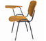 Colore di legno d'acciaio dello scrittorio e della sedia di studio del mobilio scolastico dell'aula dell'istituto universitario