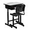 Scrittorio e sedia del nero della mobilia H750*W600*D550mm dell'aula del bambino