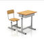 Tabella e sedia d'acciaio di studio per la sedia del metallo dell'aula degli studenti con il mobilio scolastico dello scrittorio