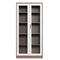 Struttura d'acciaio dell'armadietto di esposizione del casellario laterale d'acciaio di vetro della porta a battenti H1850 KD