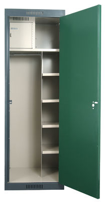 Cabina sicura di Cabinet With Inner del singolo della porta dell'armadietto di stoccaggio del Governo portiere d'acciaio versatile del metallo